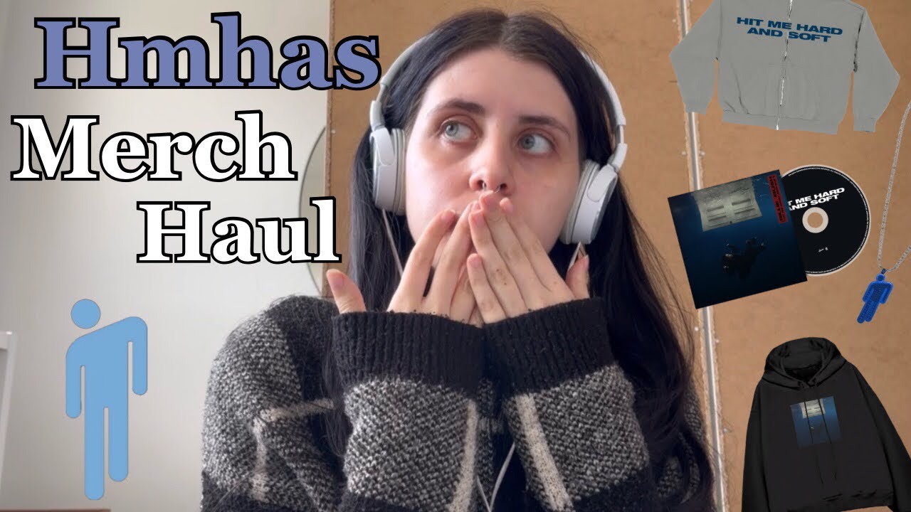 Billie Eilish Hit Me Hard And Soft Merch Unboxing (Try On Haul) || JUNE 2024 ||