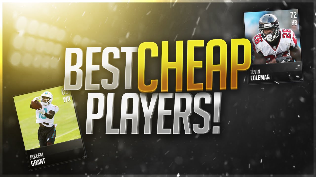 Budget Beasts! Best CHEAP Players in Madden Mobile 17!