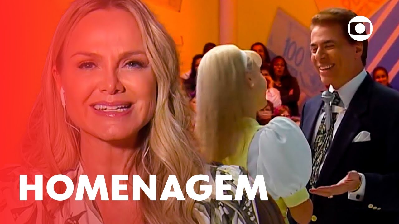 Eliana fala sobre a importância de Silvio Santos em sua trajetória! | Domingão Com Huck | TV Globo