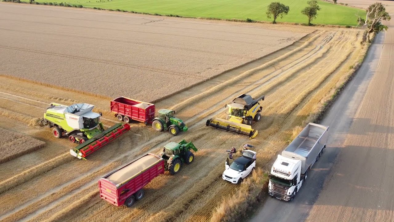 Harvest in Meath 2021 - Kilberry Farms