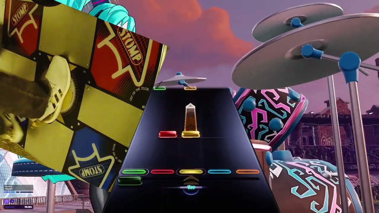 Pump It Up Fortnite Festival Expert: Firework Katy Perry Drum