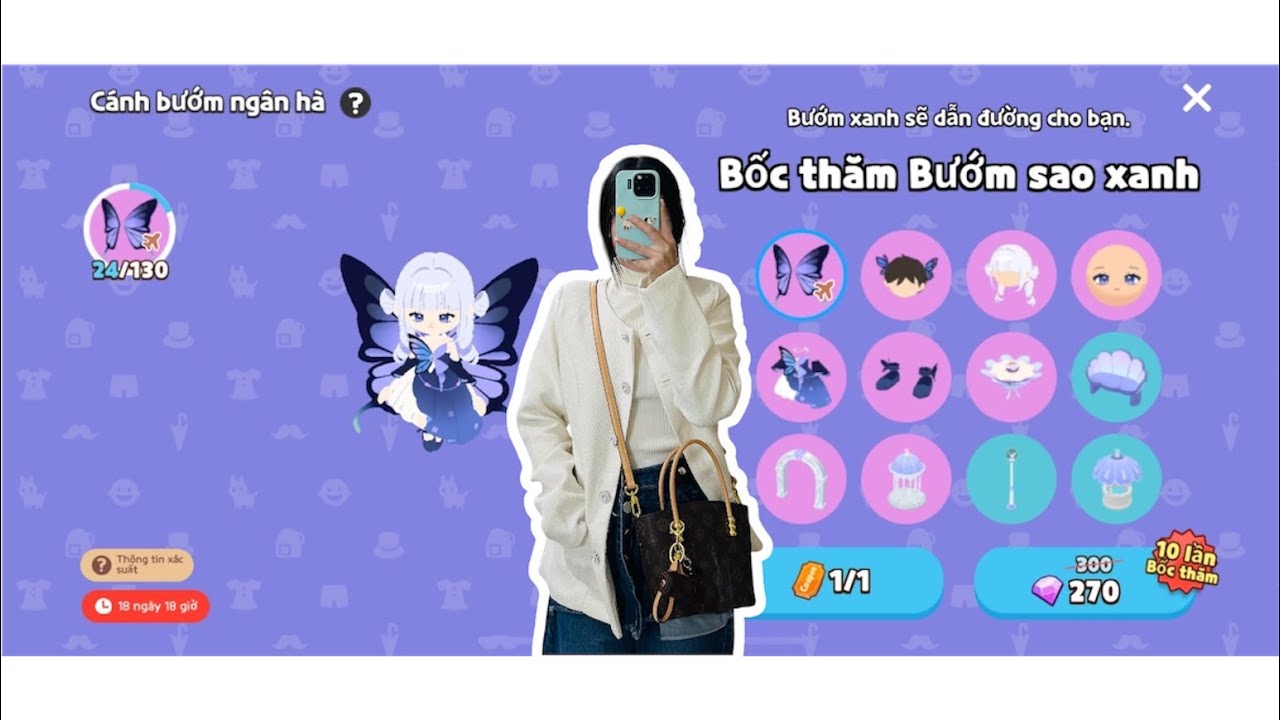 Bốc thăm Bướm sao xanh trong Play Together #playtogether #playtogethervng #gaming #gameplay #games 