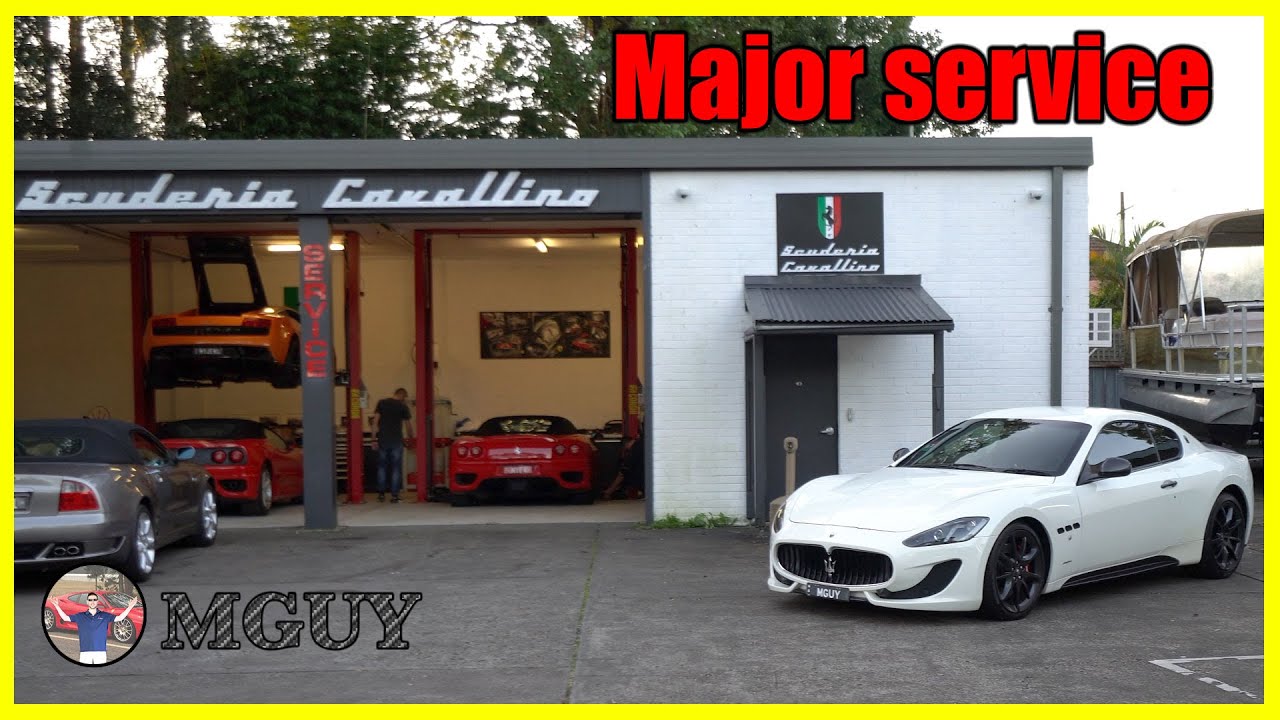 Maserati GranTurismo MAJOR service - How much did it cost? | MGUY Australia