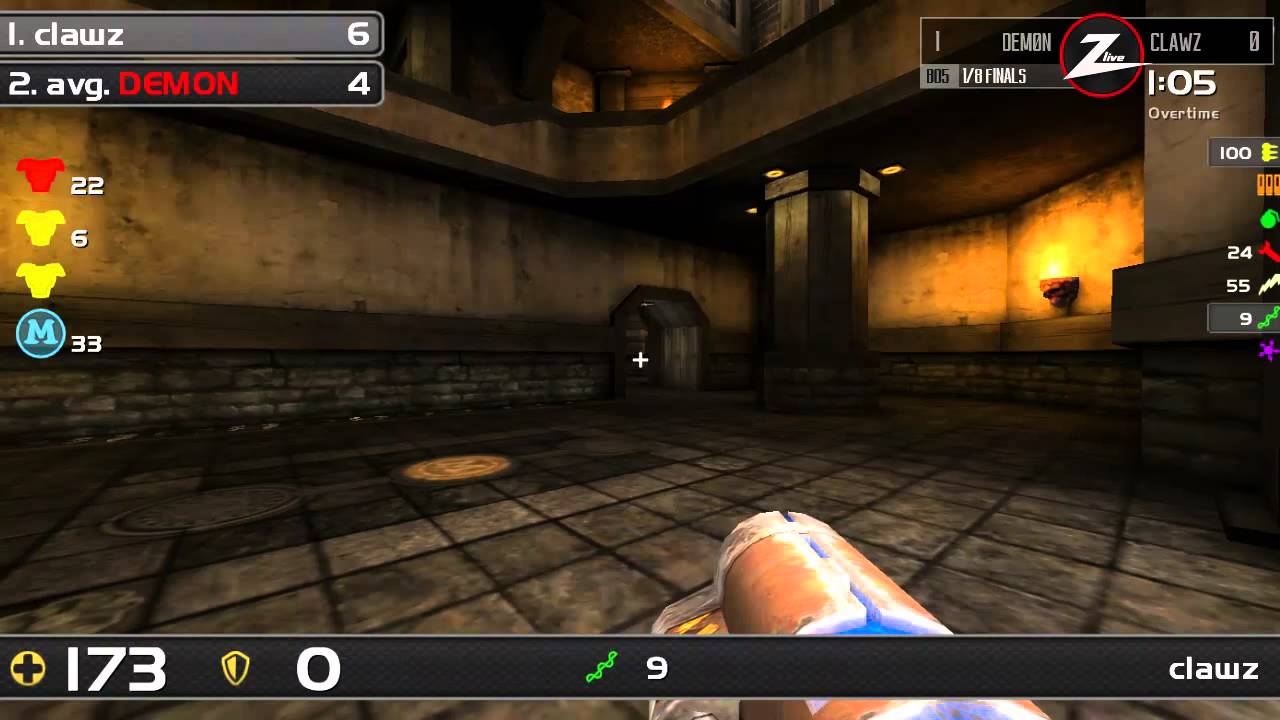 125FPS.com Season #24 - 1/8 Finals : Clawz vs Dem0n