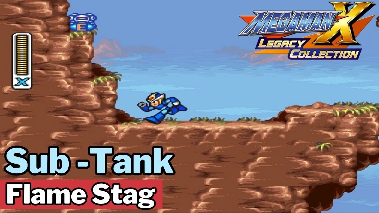 Megaman X2 - Flame Stag Sub-Tank Location [Legacy Collection]
