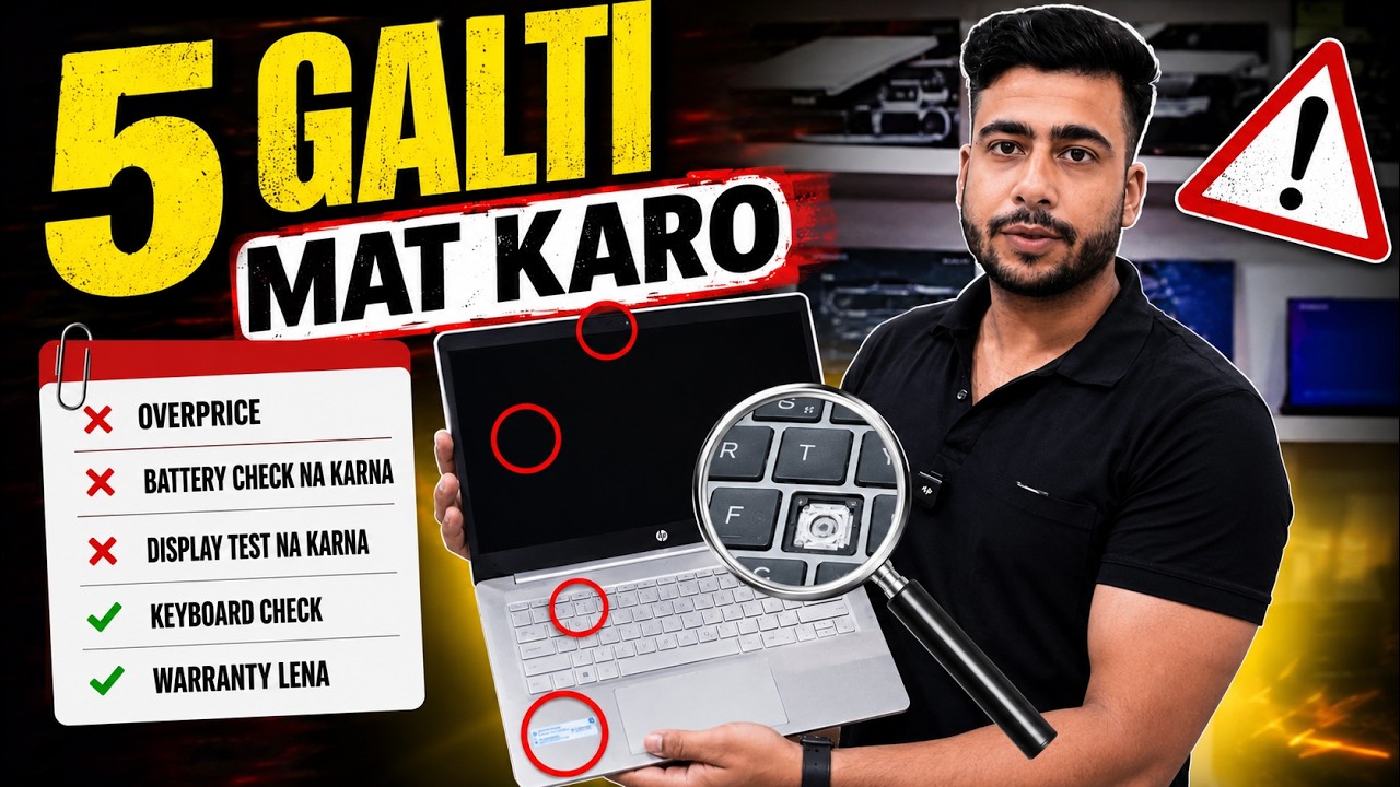 Don’t Buy a Used Laptop in 2025 Before Watching THIS !