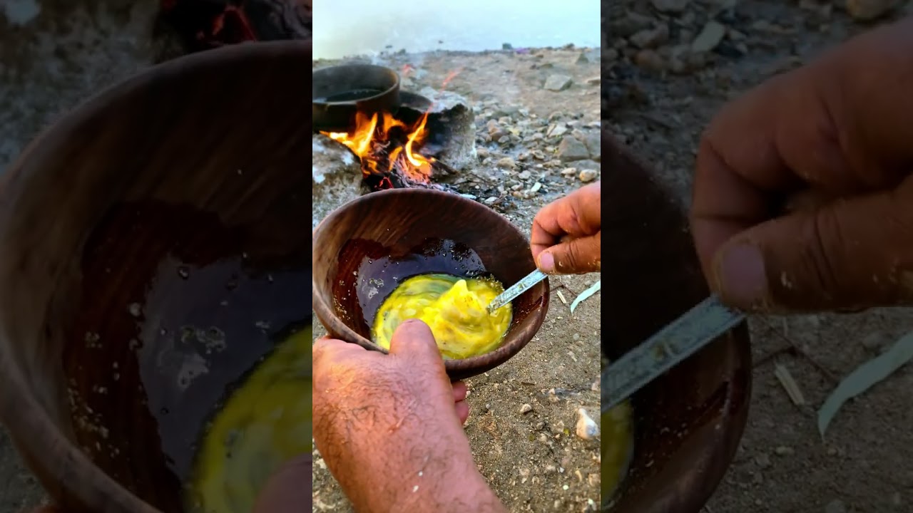 صباح من قلب الريف المصري.. فطار صعيدي بلدي على شط النيل وسط الطبيعة الخضراء 🌿🌾🫖#فطار_صعيدي