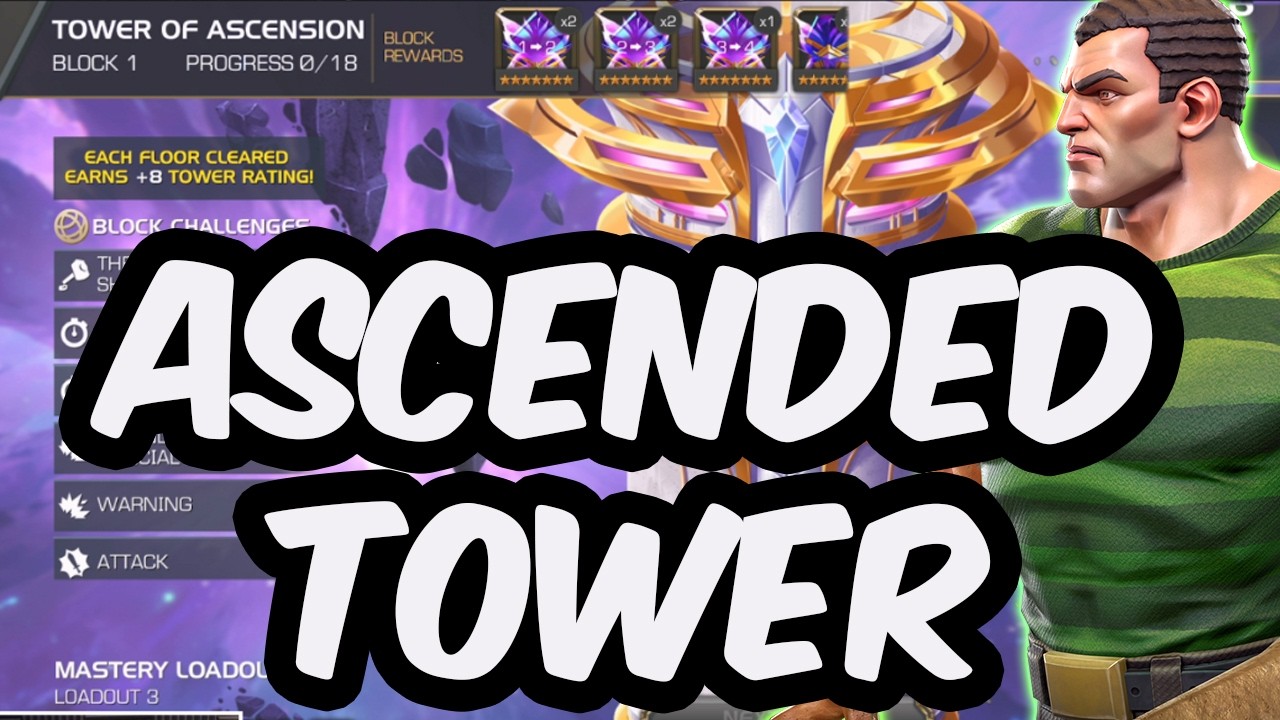 New Endgame Ascended Tower First Look - Marvel Contest of Champions