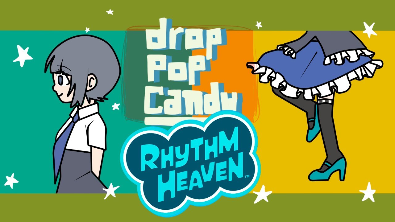 Rhythm Heaven Custom Remix - Drop Pop Candy (Reol ver.) [Giga-P]