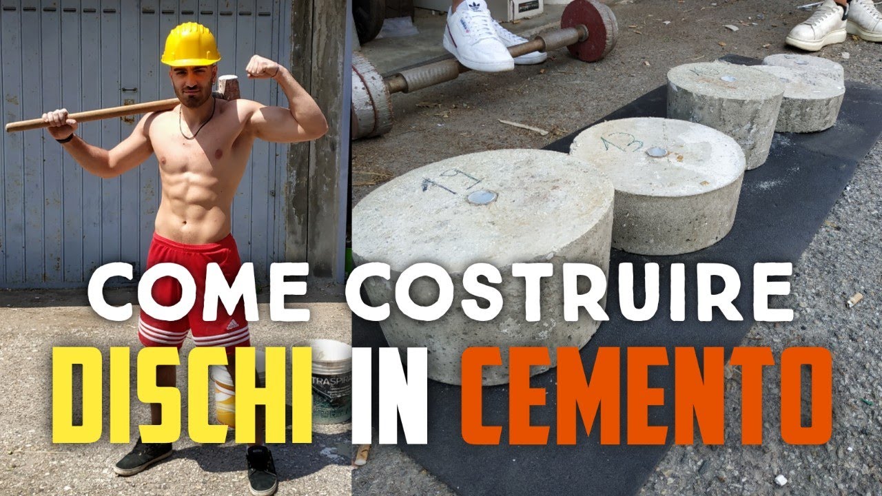 COME COSTRUIRE DEI DISCHI IN CEMENTO PER ALLENARSI
