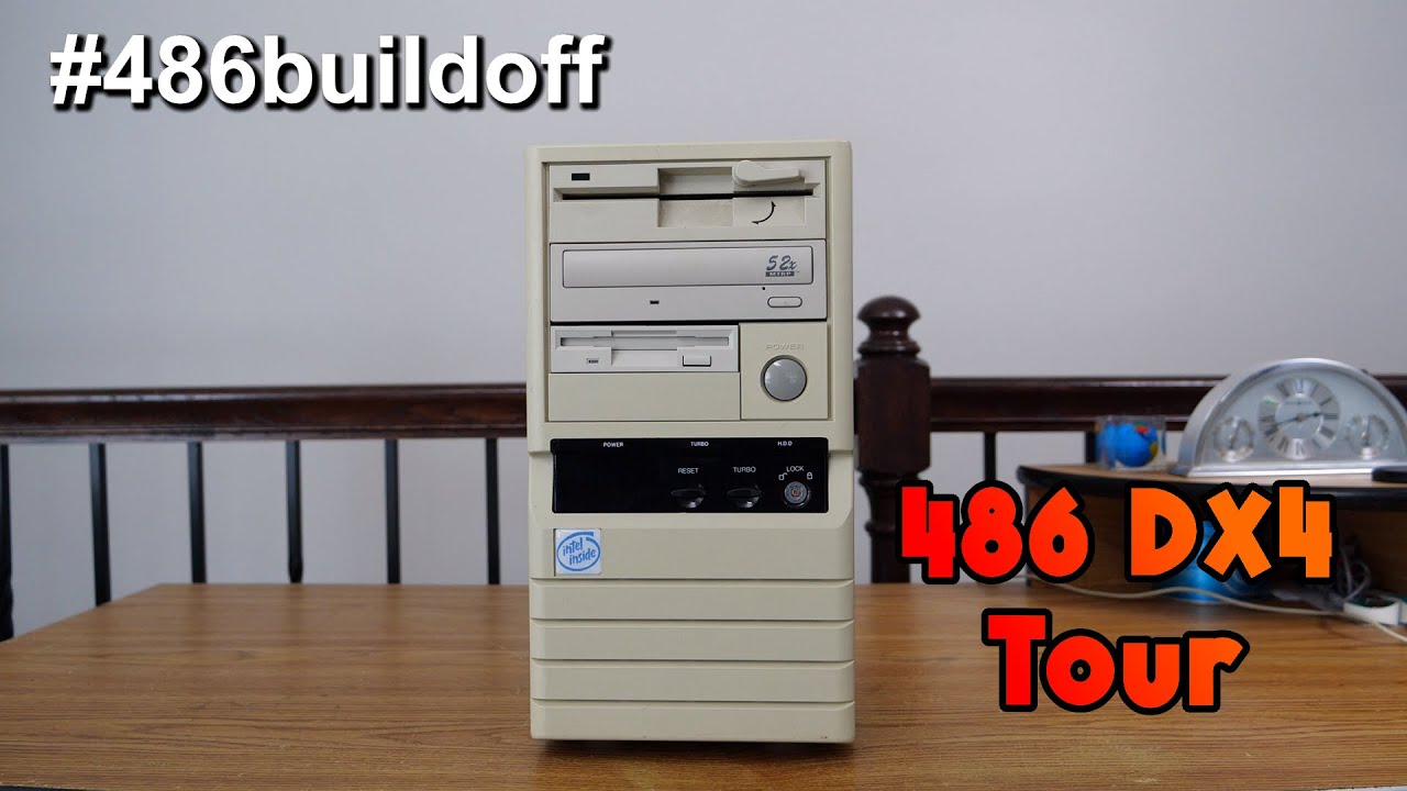 Ретротур: 486 DX4/100 — ретро-компьютер, с которого всё началось!