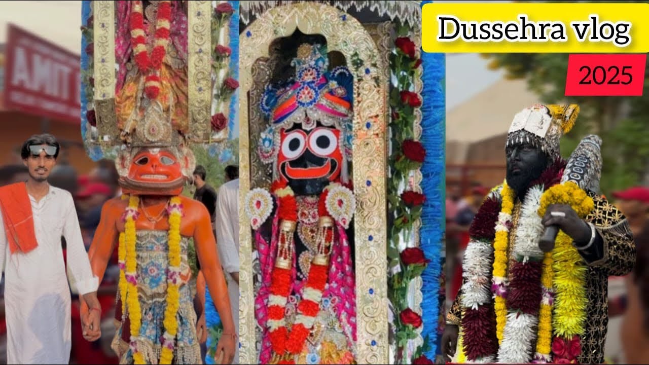 Dussehra vlog 2025 bane ￼ | ❤️ Hoshiarpur| hanuman ji| ❤️ 