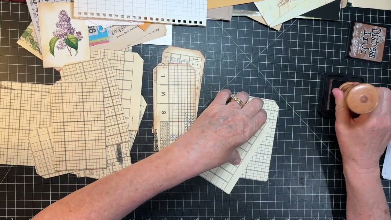 Craft with Me! - Decorating Ephemera Bases!