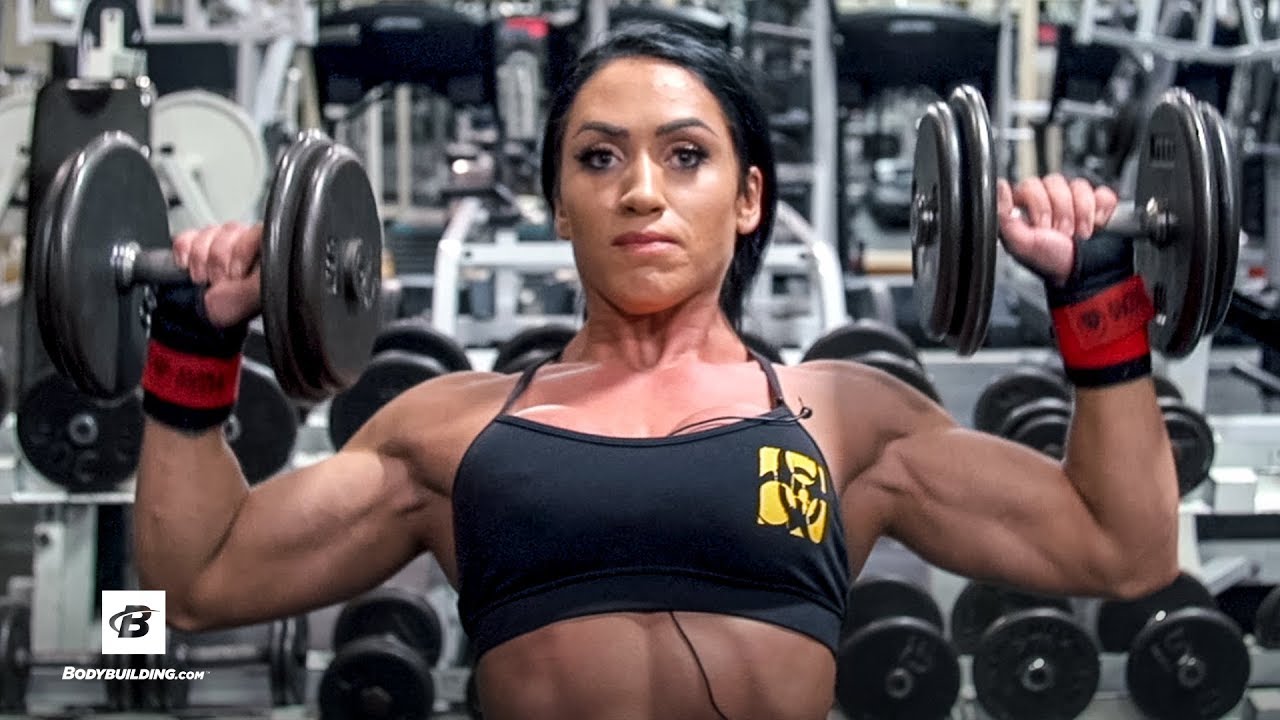 IFBB Figure Pro Shoulder Workout | Azaria Glaim