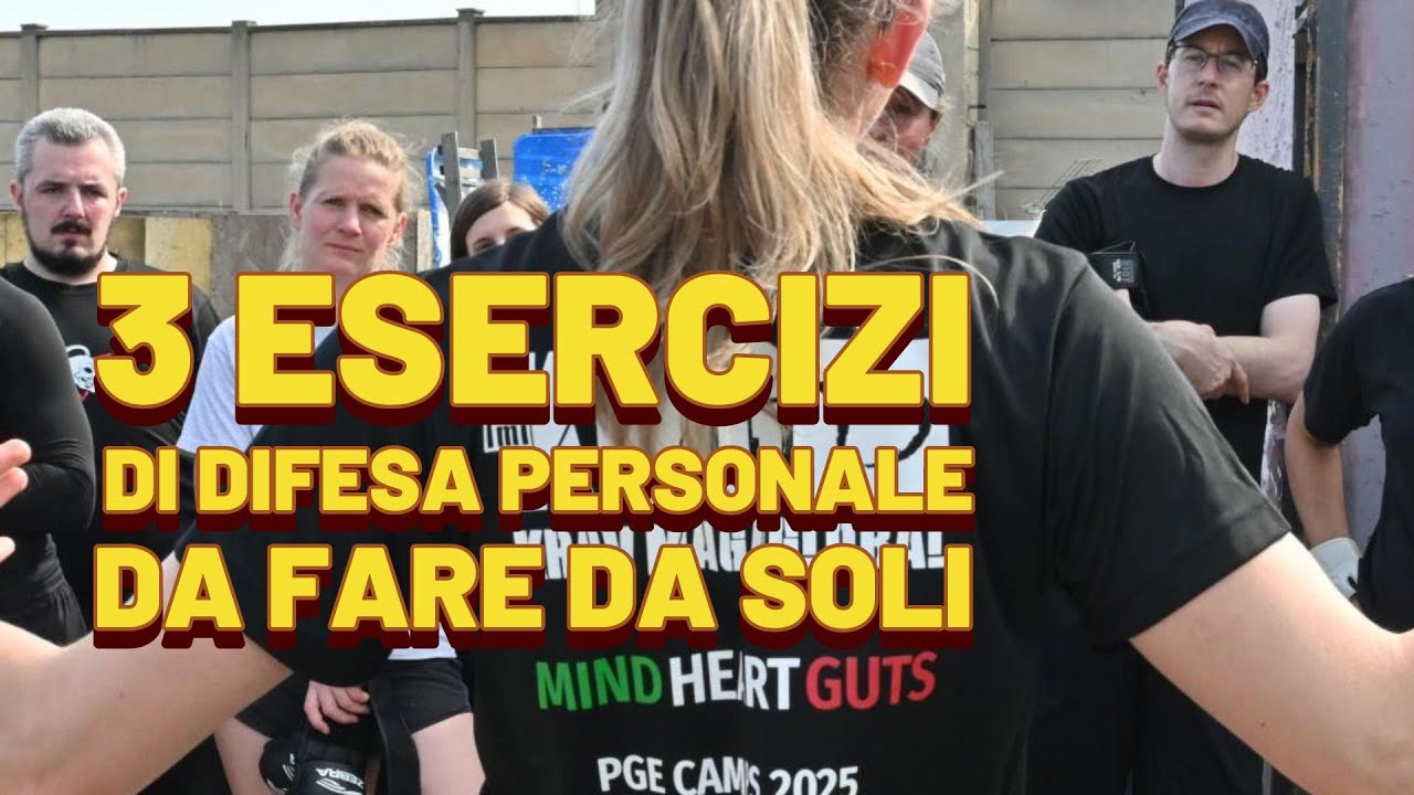 3 esercizi di difesa personale che puoi fare da solo