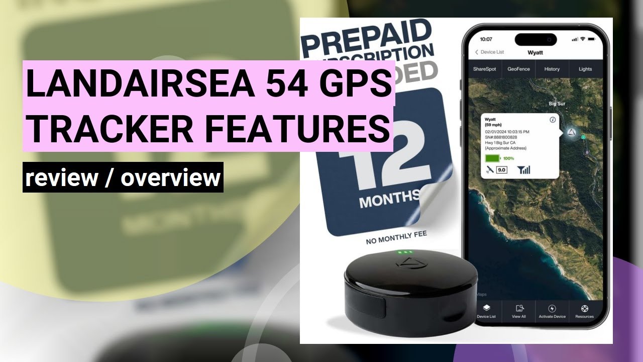 LandAirSea 54 GPS Tracker Review: Reliable Tracking with Long Battery Life