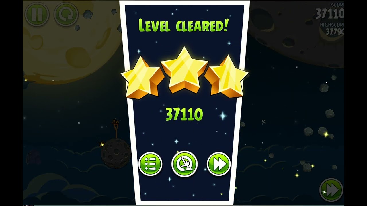 ANGRY BIRDS SPACE LEVEL 15