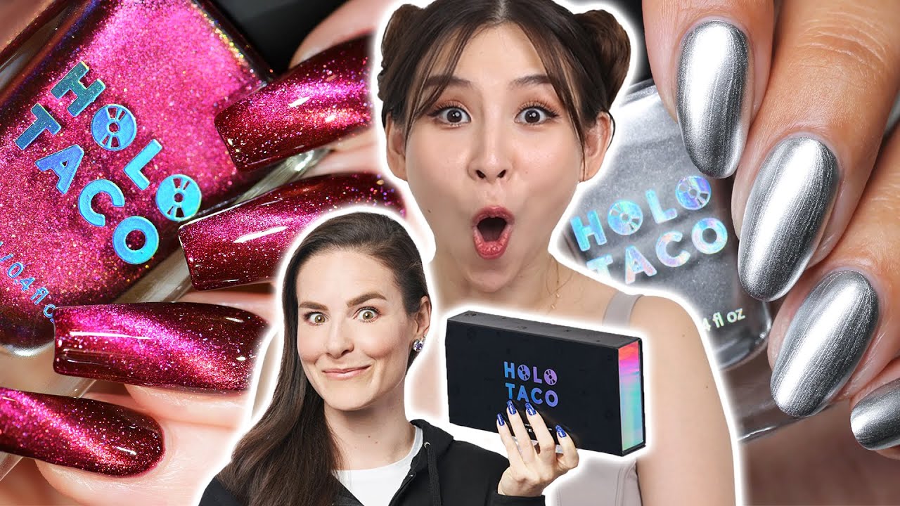 Testing Holo Taco Nail Polish by Simply Nailogical