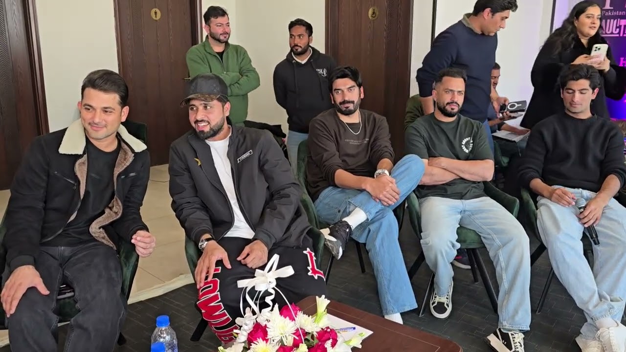 PCB Chairman Mr. Mohsin Naqvi at the HBL PSL Player Auction Workshop 