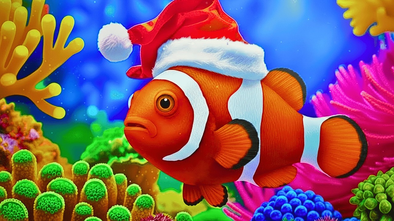 The Best Aquarium 4K Ultra HD 🐠 Stunning Coral Fish & Jellyfish - Relaxing Music for Sleep #10
