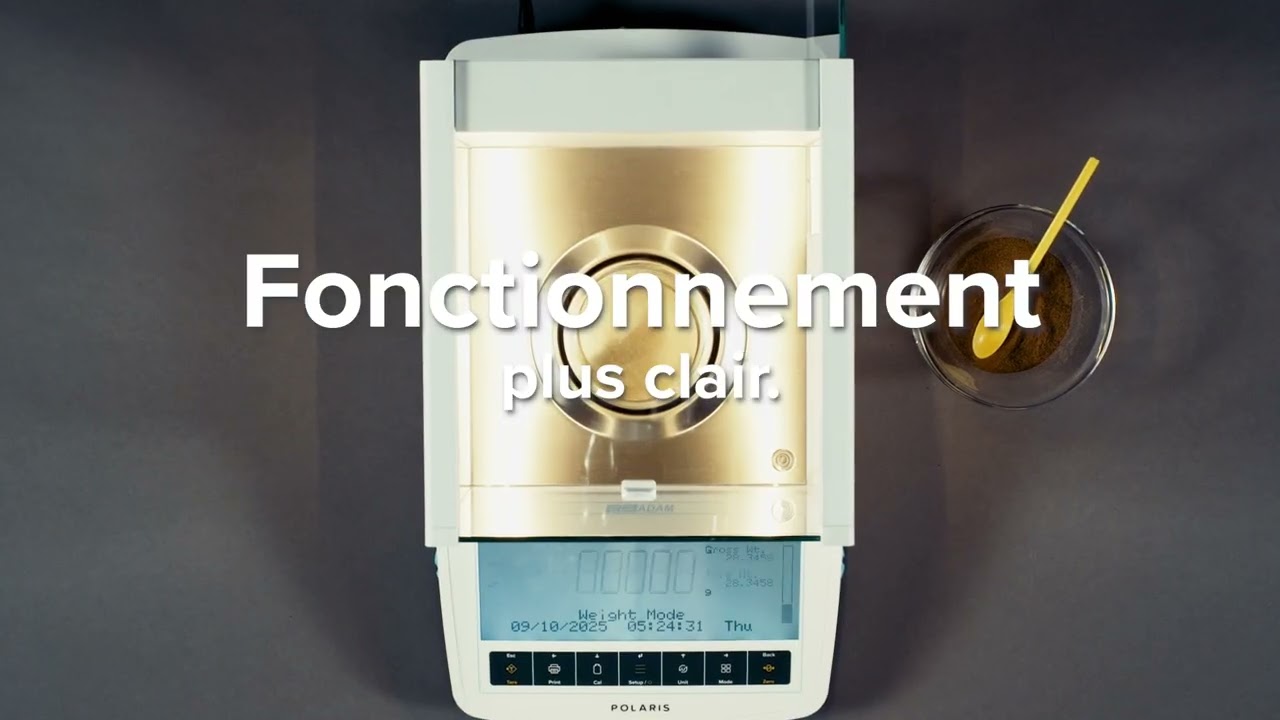 Polaris Balances de Laboratoire: Clarté à chaque mesure