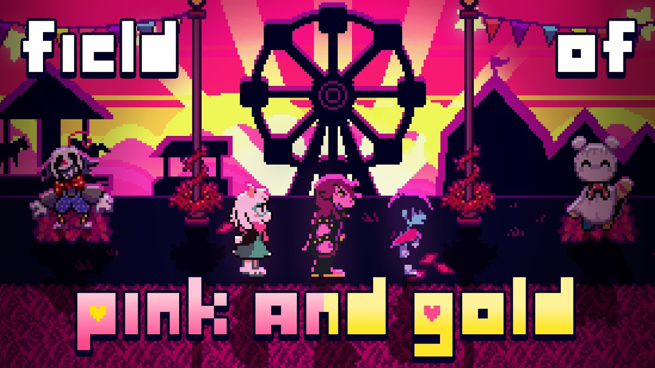 Field of Pink and Gold - Deltarune Festival Chapter UST - Fanmade Theme