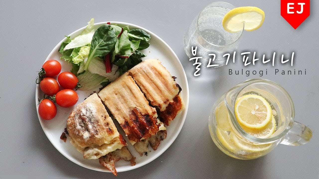 🌮불고기 파니니 샌드위치 만들기! how to make Bulgogi Panini Sandwich [이제이레시피/EJ recipe]