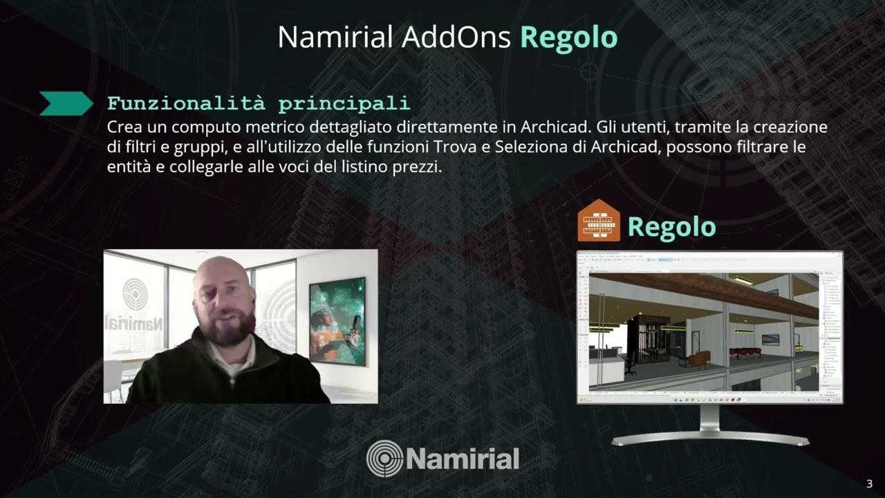 Gli Add-on Namirial per Archicad - Con Namirial