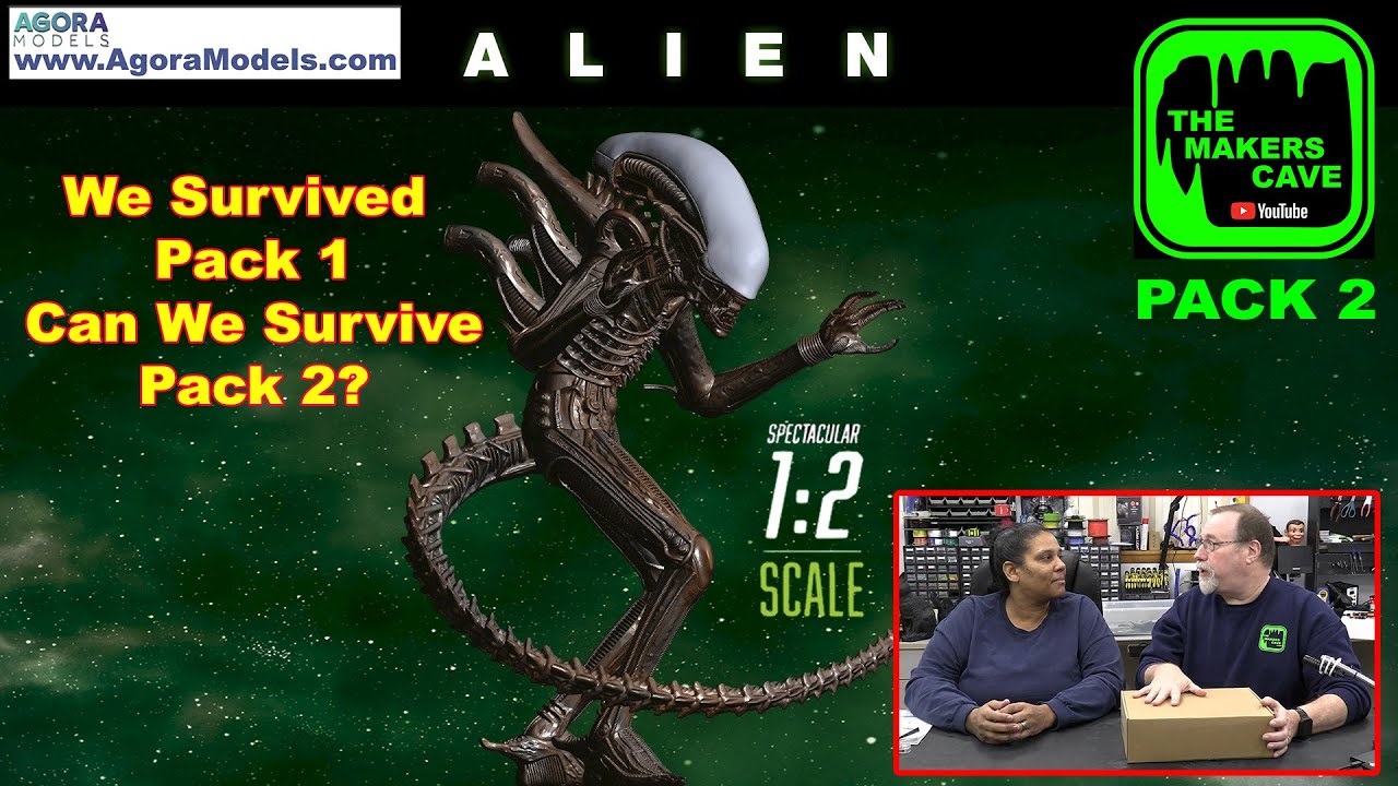 Agora ½ Scale Xenomorph from Alien - Pack 2