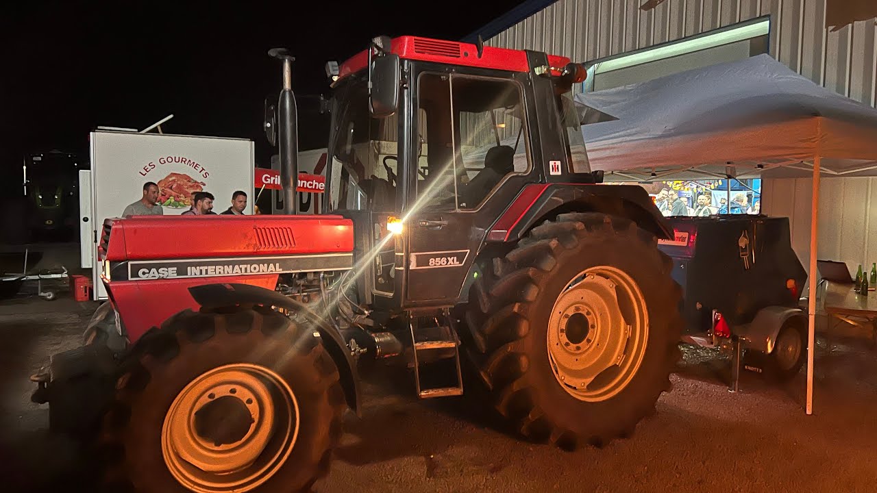 Case Ihc 856 XL Schlepper ohne Auspuff an Zapfwellenbremse Zapfwellenprüfstand
