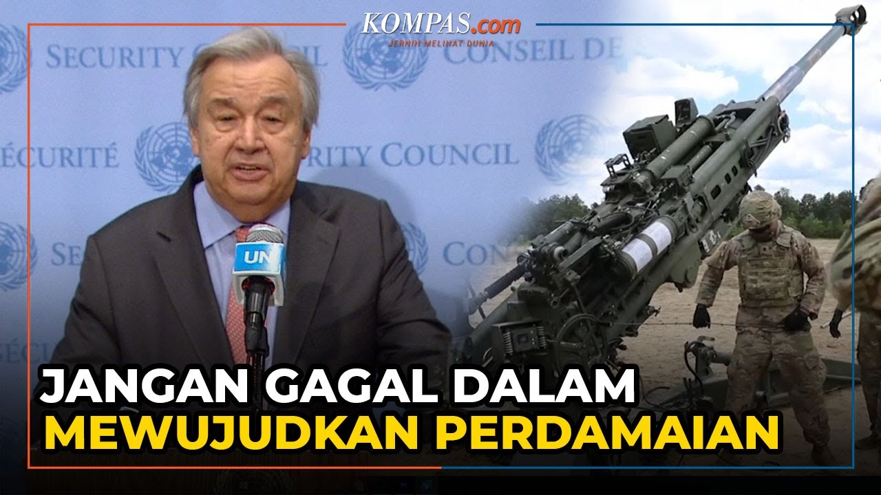 Sekjen PBB Khawatir, Konflik Militer Akan Pecah di Ukraina