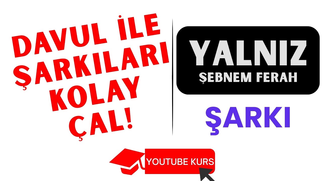 Yalnız ( Şebnem Ferah ) - Şarkı - Kolay Davul #davuleğitimi