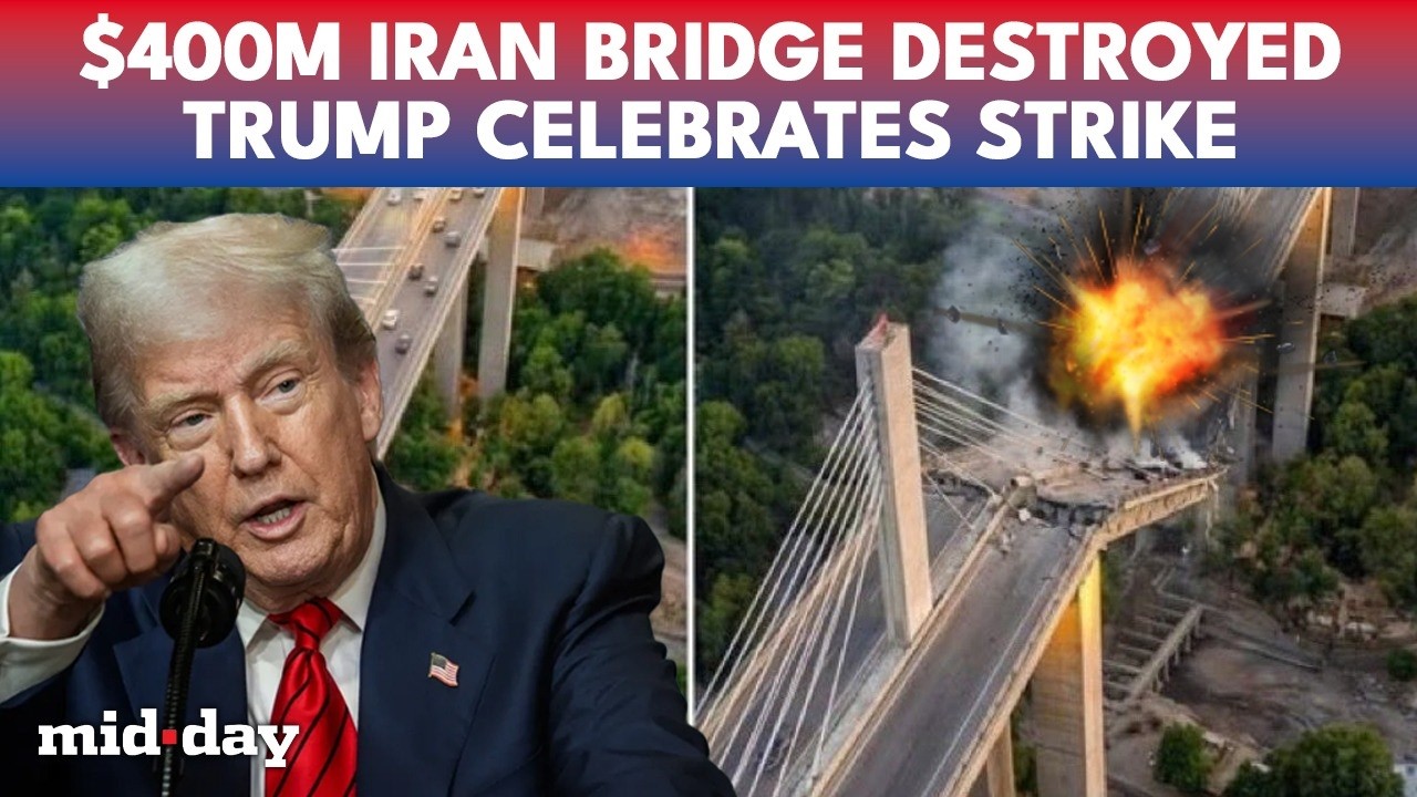Tehran‑Karaj Bridge SMASHED | 8 Dead, 95 Injured as Trump CELEBRATES and Warns 'More to Follow'