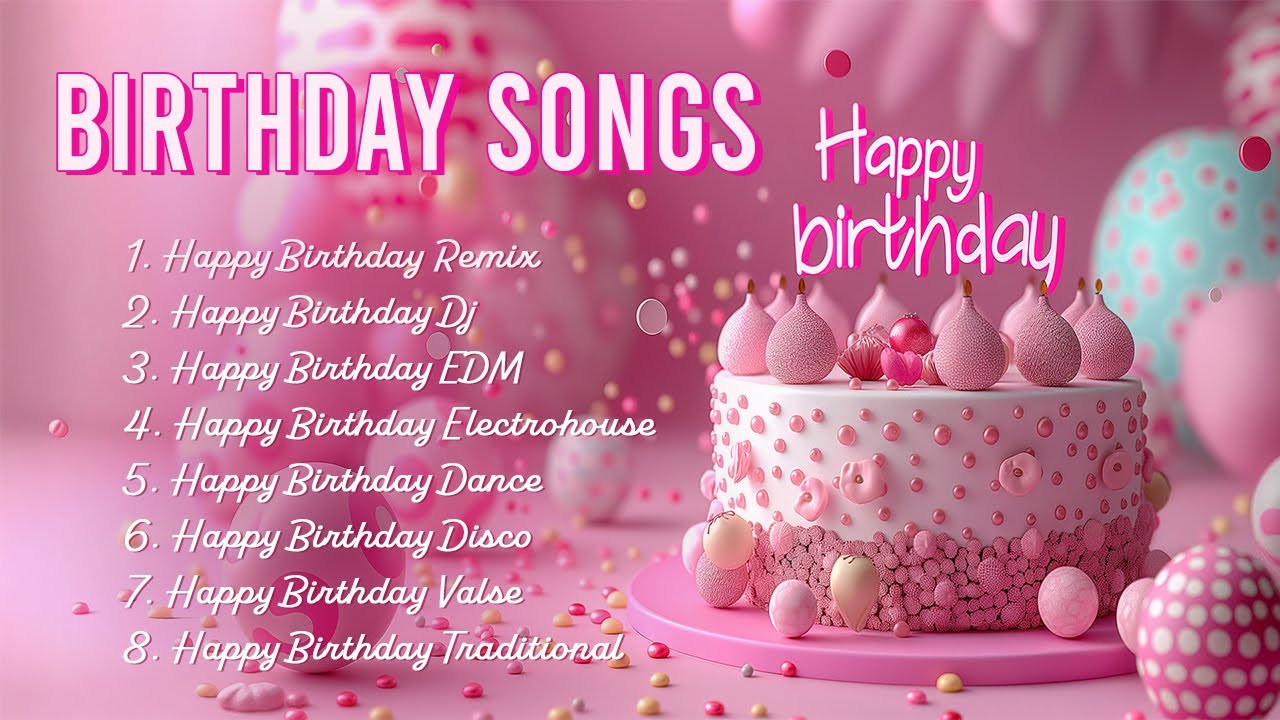🎁 1 Hour of Happy Birthday Music for Celebration