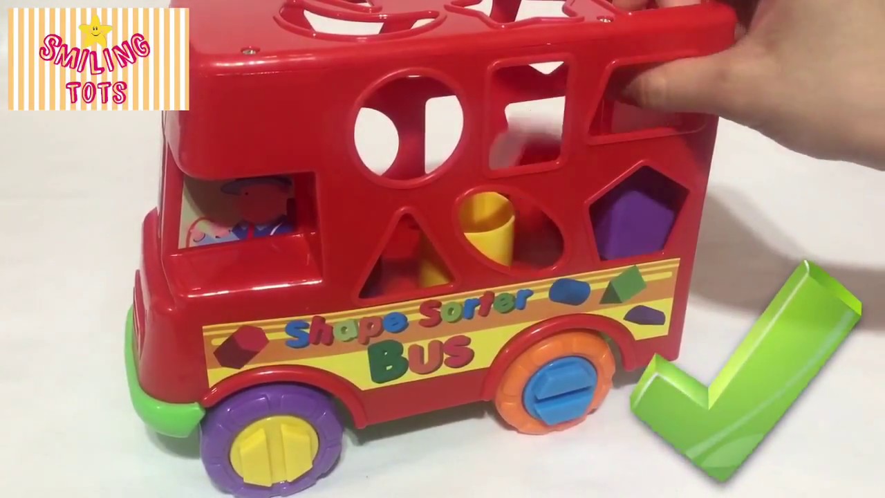 Shape Sorting Bus Learn Shapes