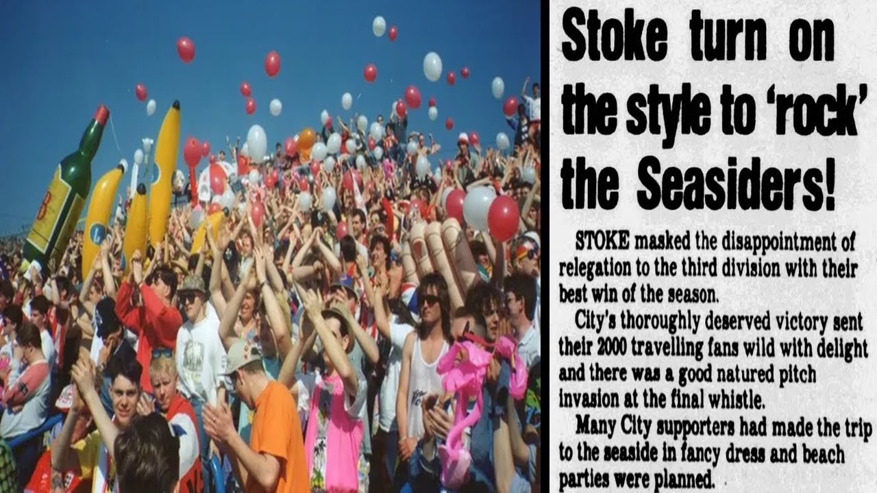 Stoke City 1989-90 Season (The Brighton Relegation Party)
