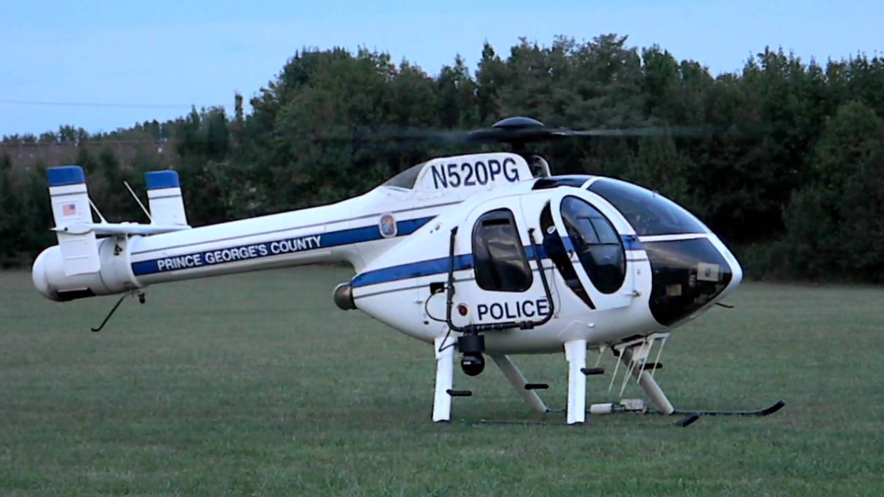 PGPD MD520N NOTAR (N520PG) Start and Takeoff