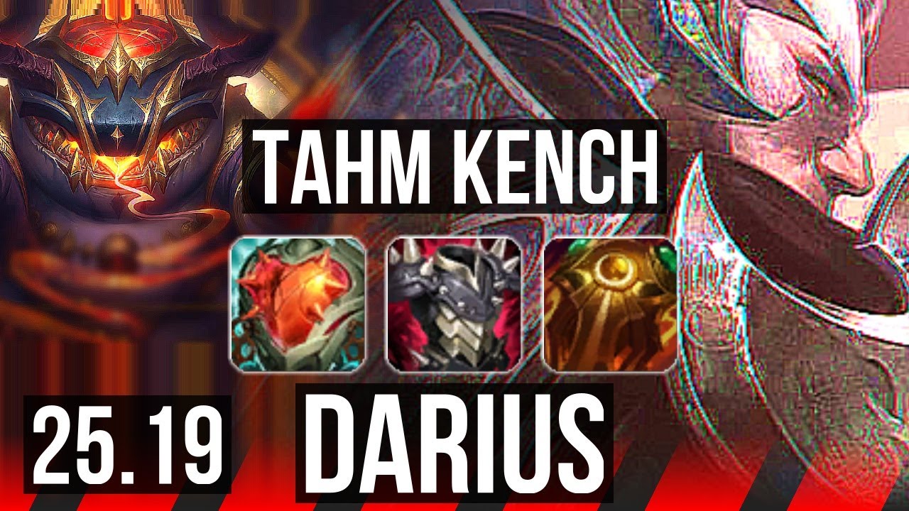 TAHM KENCH vs DARIUS (TOP) | 9/3/14, Godlike | KR Diamond | 25.19