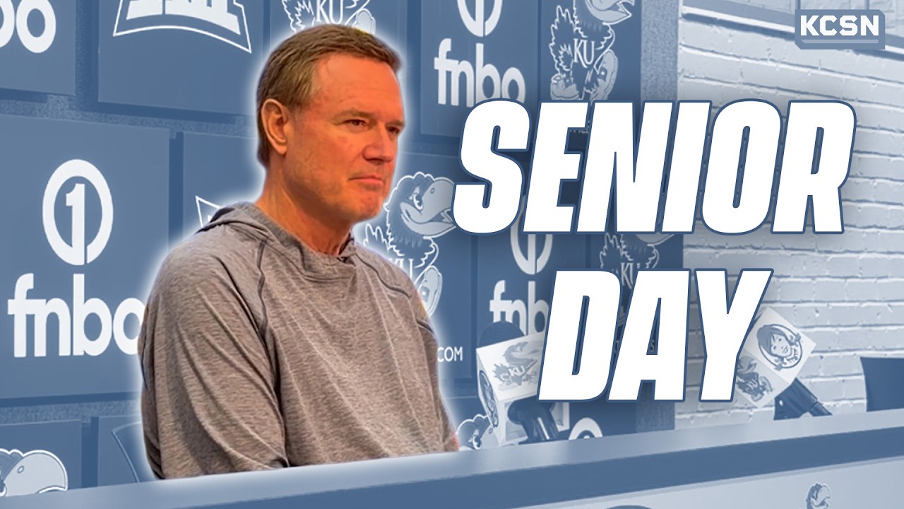 Bill Self and KU Seniors Preview Senior Day Against K-State