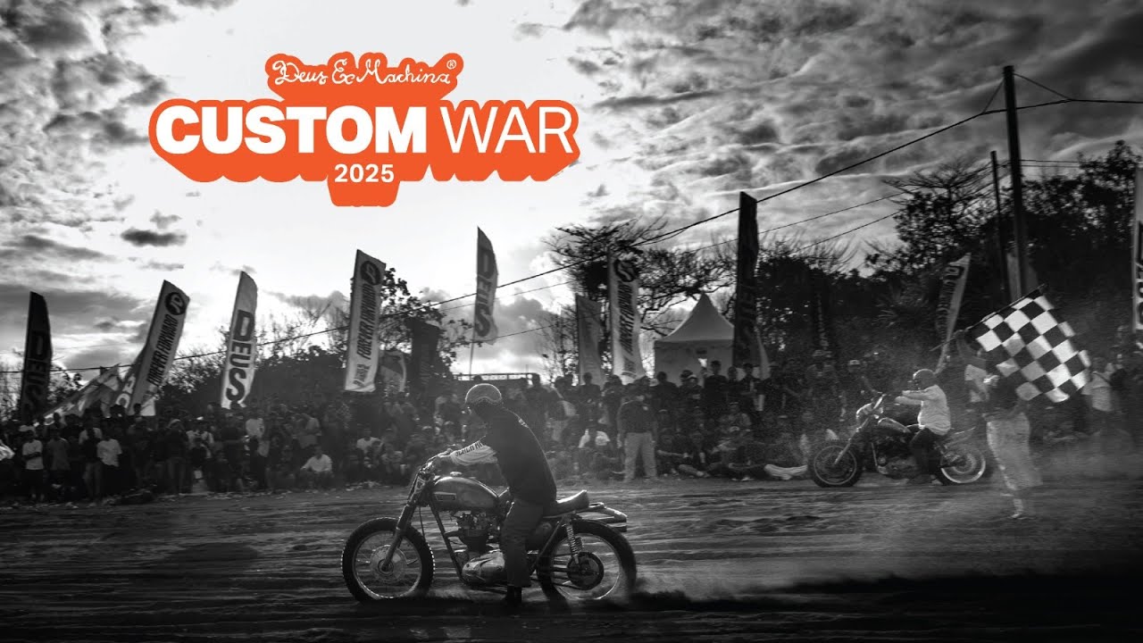 NK13 Custom War 2025 &ndash; Гонки на мотоциклах по пляжу