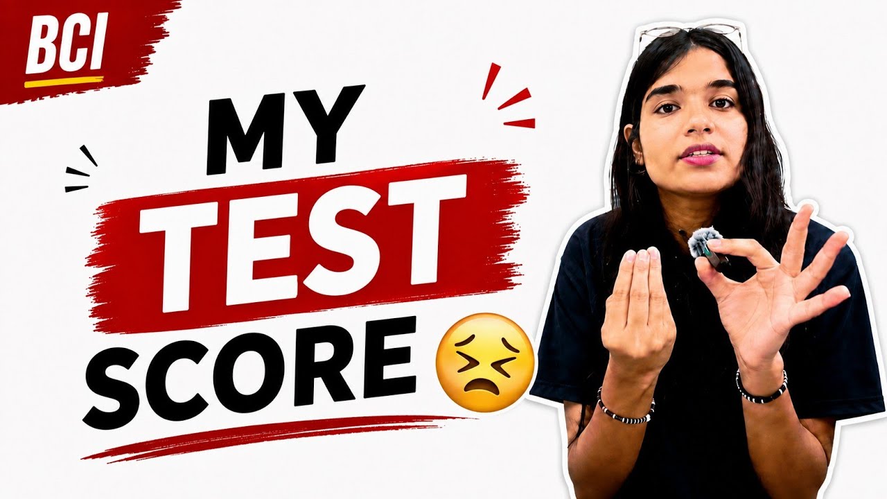 🔥PAPER 1ST SCORE REVEALED😱 How Much Did Negative Marking Cost Me? | BCI Exam 2026✋🏻 #bci #compute...