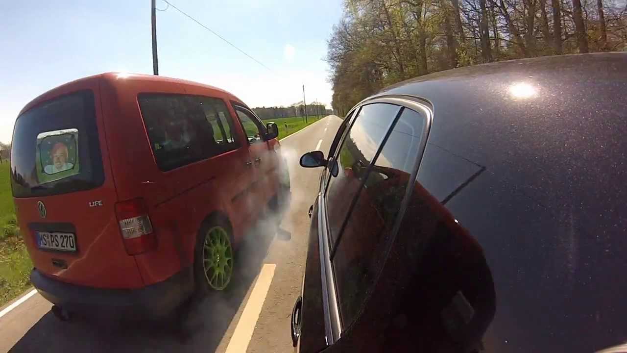 CarMotions 300 PS Turbo Caddy vs. ABT GTI (272 PS)
