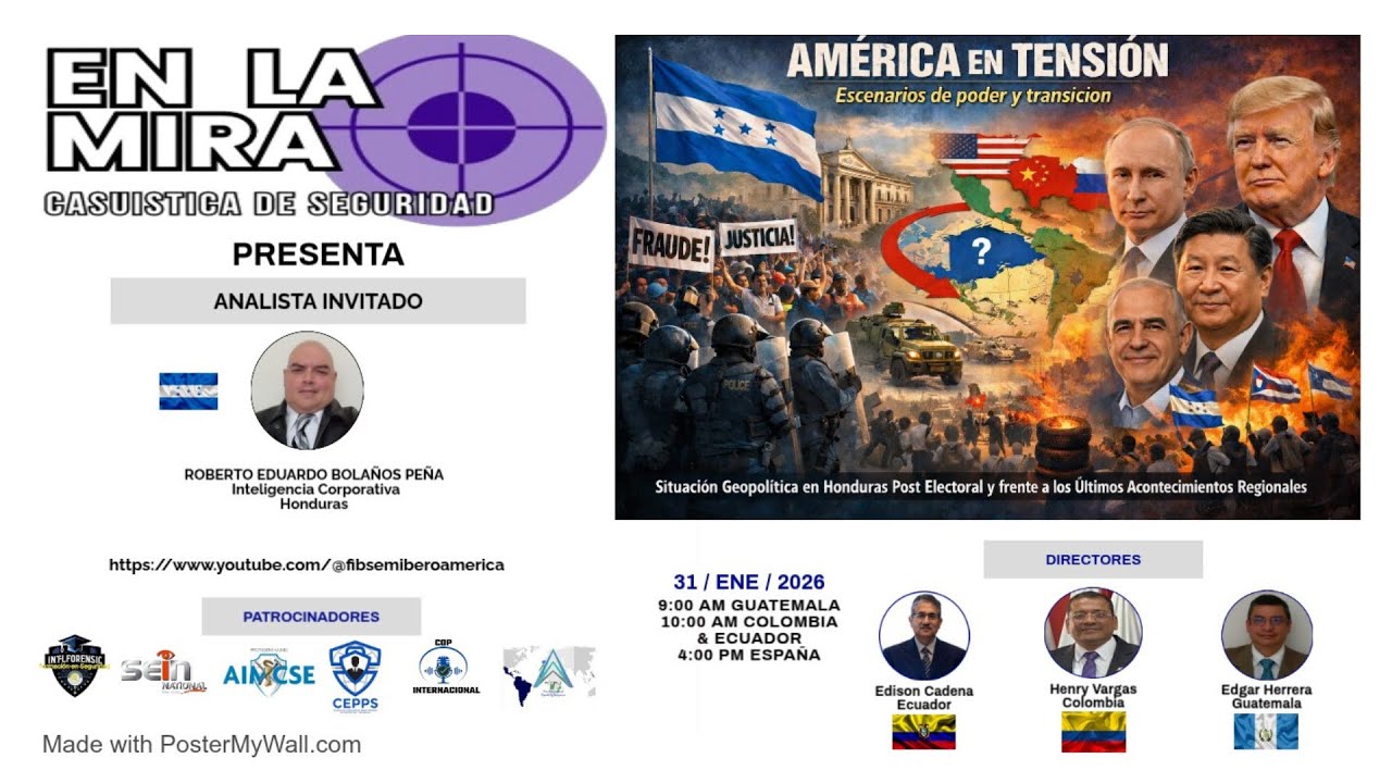 Honduras Post Electoral, frente a los Acontecimientos Regionales
