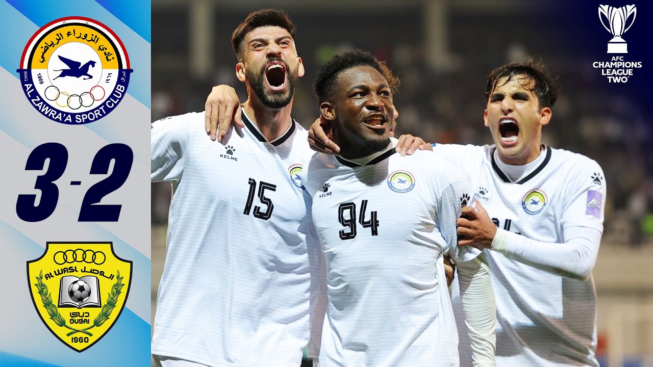Riascos brace flips 1st leg THRILLER! | Al Zawraa 🇮🇶 vs Al Wasl 🇦🇪 | Highlights ACL Two™