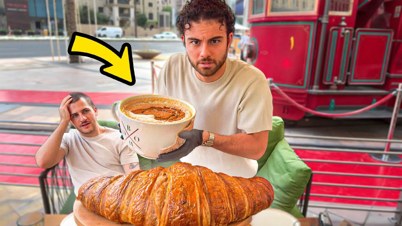 TESTEI O MAIOR CAFÉ DO MUNDO (+ CROISSANT)