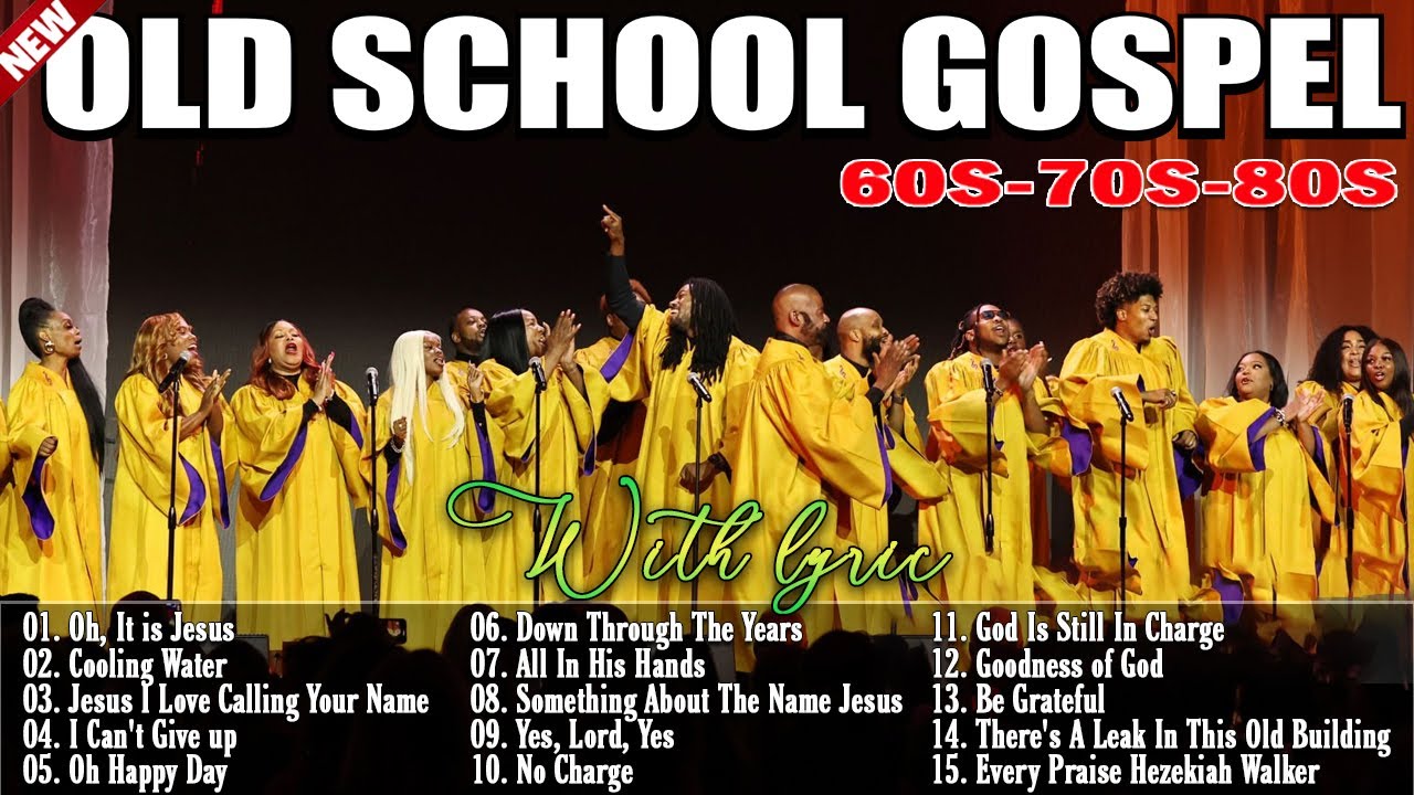 Soul-Stirring Gospel 🙏 Inspirational Old School Gospel Mix | Black Gospel Classics with Lyrics