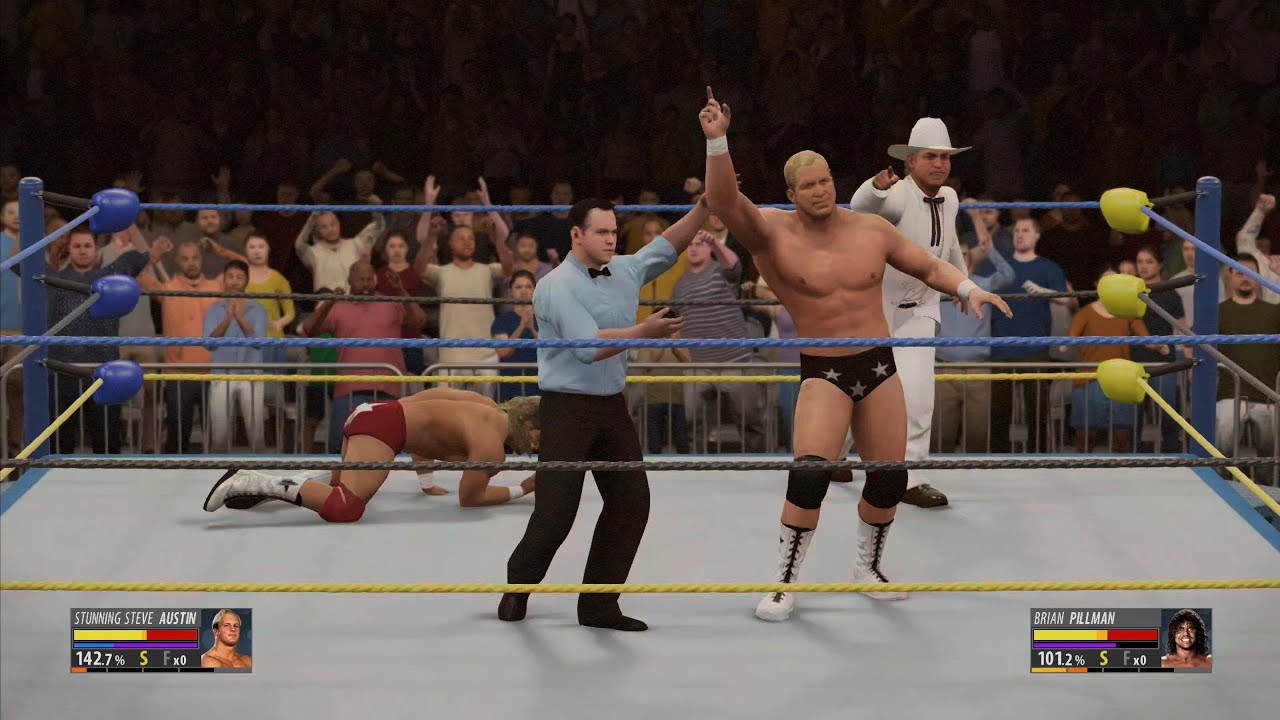PS5 (4k) | WWE 2K16 Showcase 027 | Stone Cold vs. Brian Pillman | WCW Clash of the Champions XXV