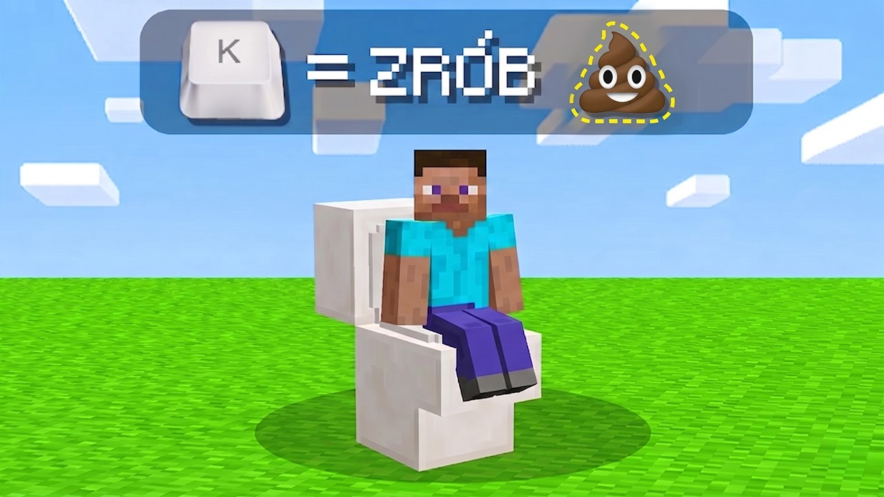 DODAŁEM WASZE GŁUPIE POMYSŁY DO MINECRAFT