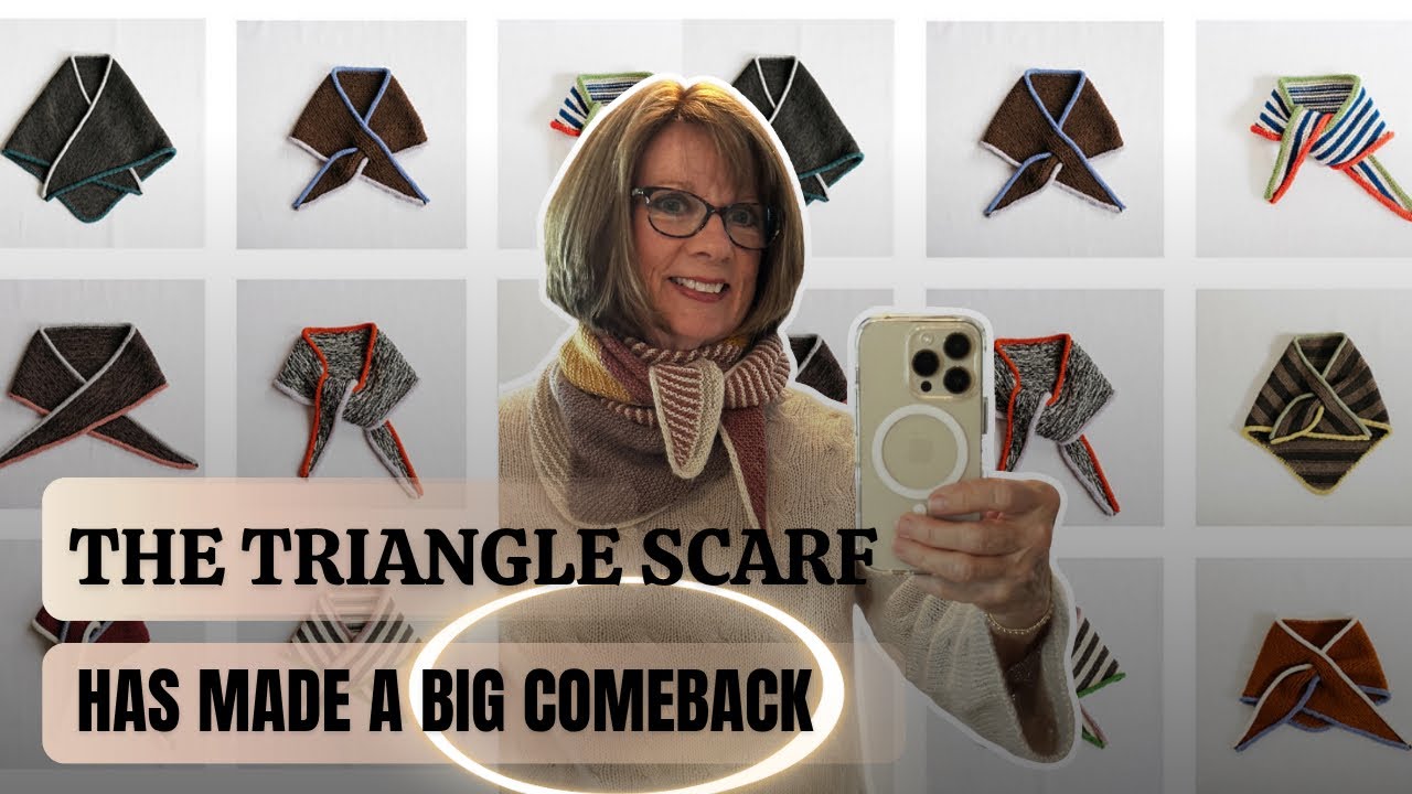 Knitting Triangle Scarves: A Small Accessory With A Lot of Impact