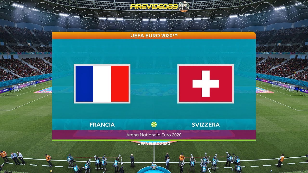 Pes 2021 UEFA EURO 2020 Francia Vs Svizzera | Arena Nationala